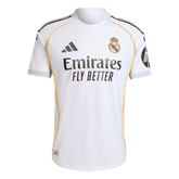 Maillot de football domicile authentique du Real Madrid 2025/26 blanc